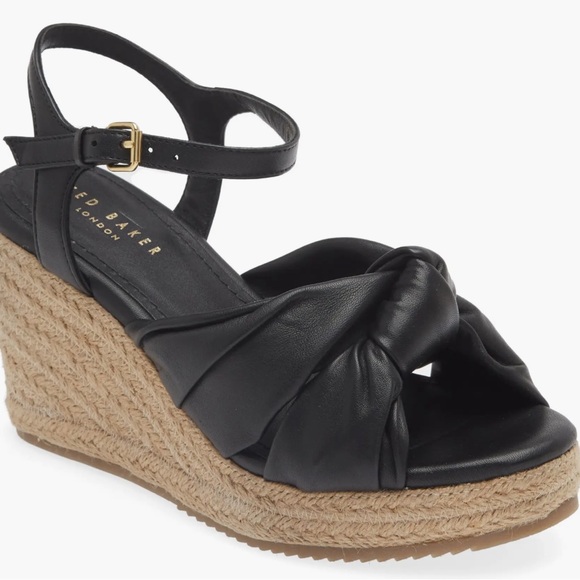 Ted Baker Shoes - 🌸TED BAKER🌸 Taymin Knotted Espadrille Wedge Sandal Size: 37